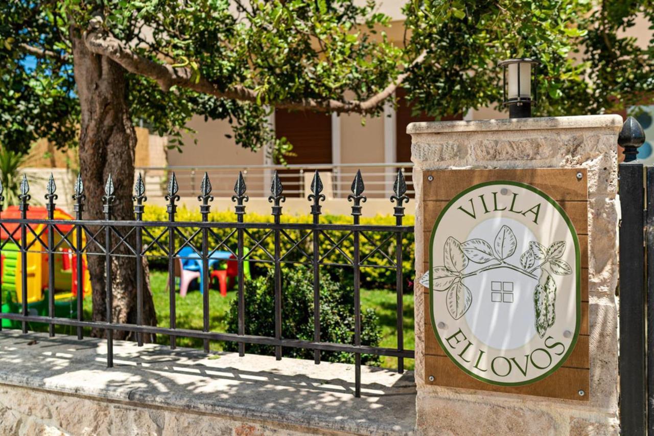 Villa Ellovos With Private Pool Rethymno Exterior foto