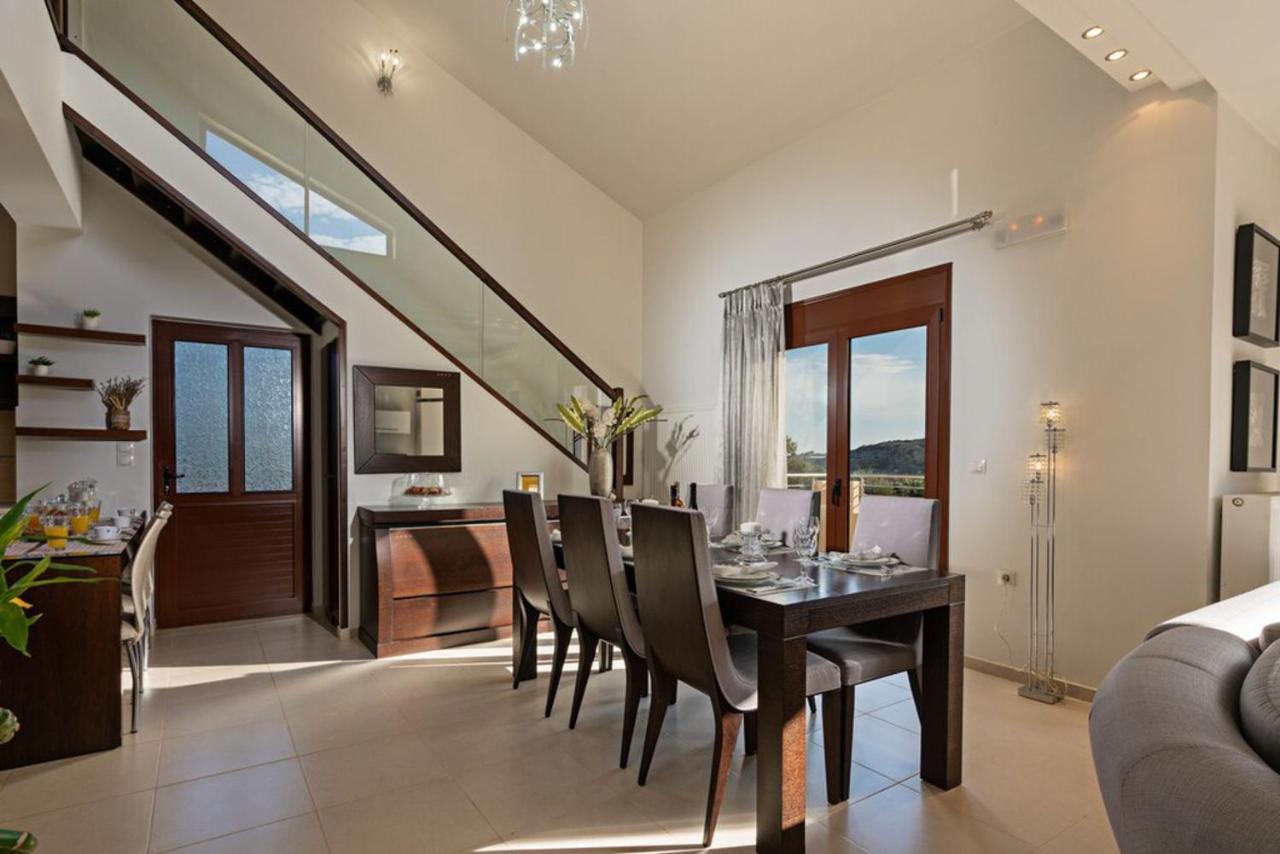 Villa Ellovos With Private Pool Rethymno Exterior foto