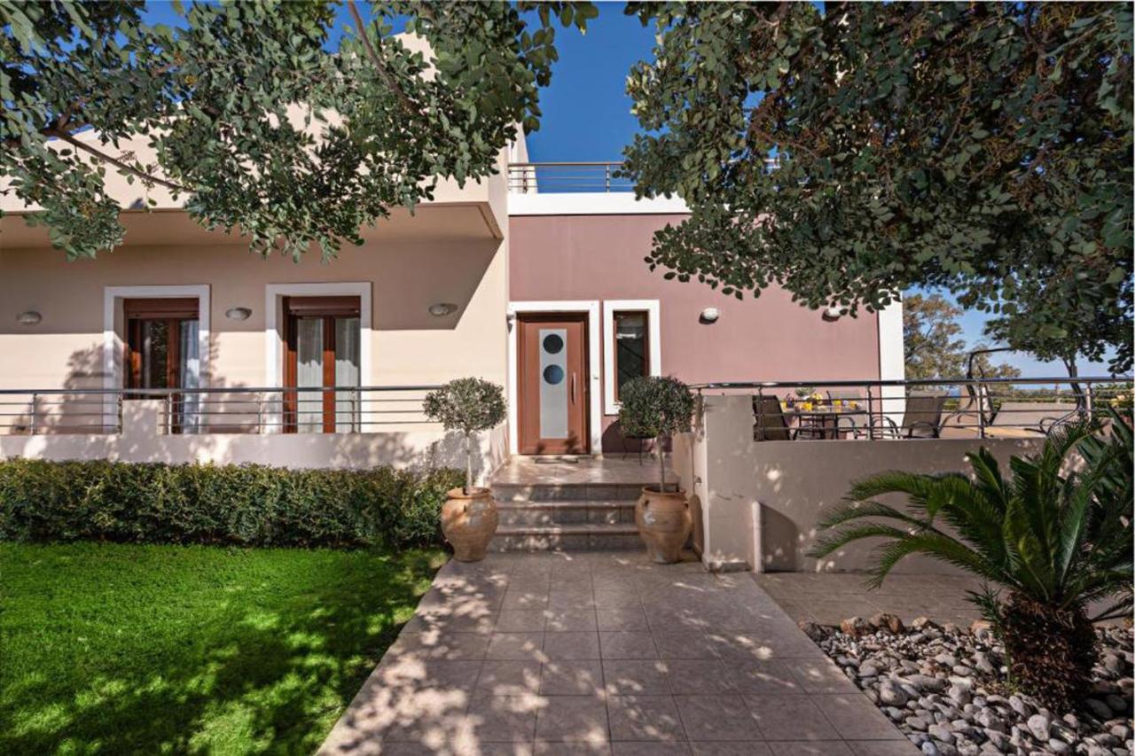 Villa Ellovos With Private Pool Rethymno Exterior foto